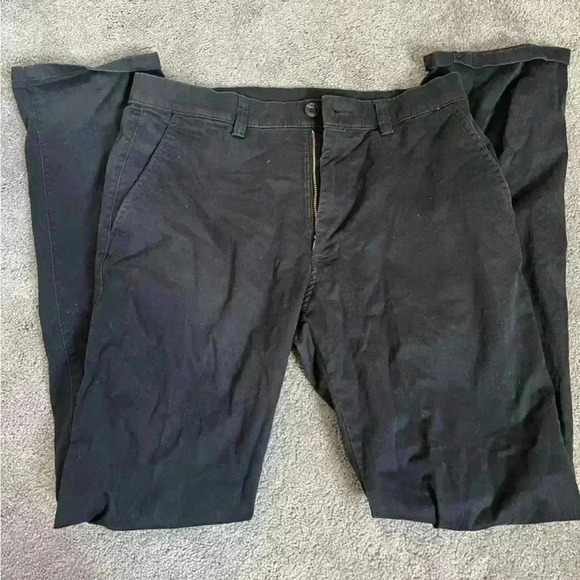 Other - Black Mens slim straight leg dress pants